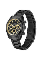 Kenneth Scott Men's Chrono & Multi Function Black Dial Watch - K23150-BBBBG