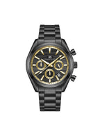 Kenneth Scott Men's Chrono & Multi Function Black Dial Watch - K23150-BBBBG