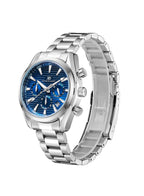 Kenneth Scott Men's Chrono & Multi Function Dark Blue Dial Watch - K23150-SBSN