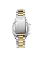 Kenneth Scott Men's Chrono & Multi Function White Dial Watch - K23150-TBTW