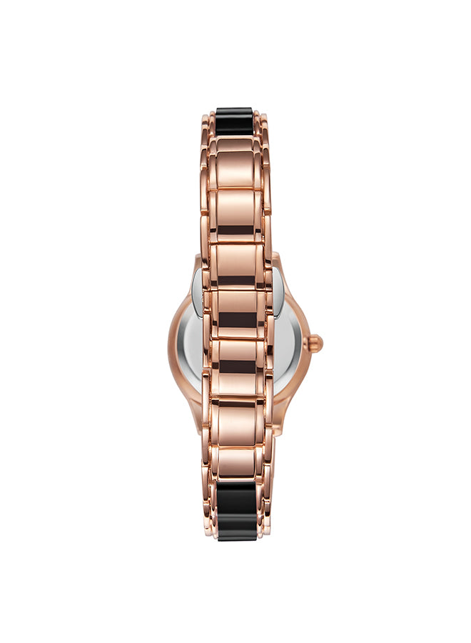 Kenneth Scott Women's Analog Black Dial Watch - K23517-RCBB