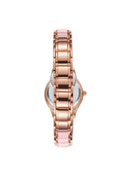 Kenneth Scott Women's Analog Pink Dial Watch - K23517-RCPP