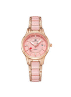 Kenneth Scott Women's Analog Pink Dial Watch - K23517-RCPP
