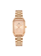 Kenneth Scott Women's Analog Rose Gold Dial Watch - K23519-RBKK