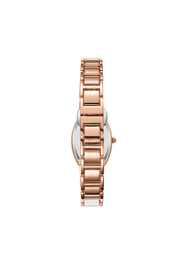 Kenneth Scott Women's Analog White Dial Watch - K23520-RCWW
