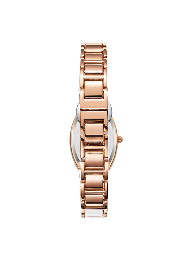Kenneth Scott Women's Analog White Dial Watch - K23520-RCWW