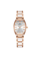 Kenneth Scott Women's Analog White Dial Watch - K23520-RCWW
