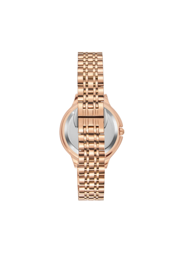 Kenneth Scott Women's Analog Green Dial Watch - K23521-RBKH