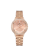 Kenneth Scott Women's Analog Rose Gold Dial Watch - K23521-RBKK