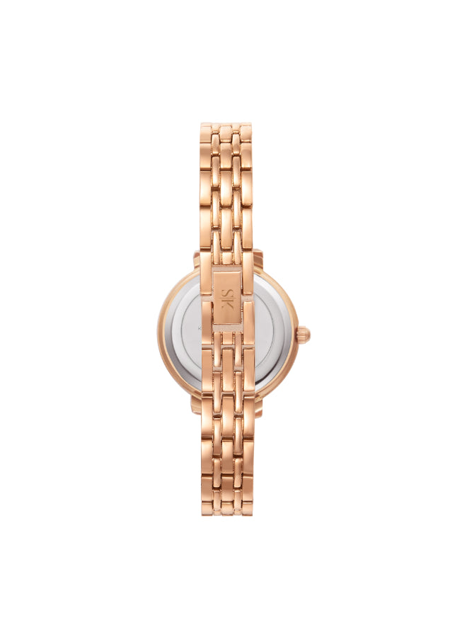 Kenneth Scott Women's Analog Blue Dial Watch - K23532-RBKN