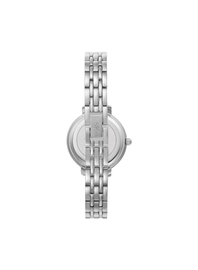 Kenneth Scott Women's Analog Blue Dial Watch - K23532-SBSN