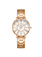 Kenneth Scott Women's Analog White Dial Watch - K23536-RBKW