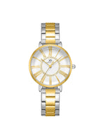 Kenneth Scott Women's Analog White Dial Watch - K23536-TBTW