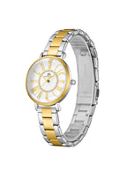 Kenneth Scott Women's Analog White Dial Watch - K23536-TBTW