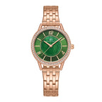 Kenneth Scott Women's Analog Green Dial Watch - K23537-RBKMG