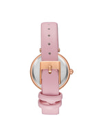 Kenneth Scott Women's Analog White Dial Watch - K23539-RLPW