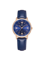 Kenneth Scott Women's Analog Blue Dial Watch - K23540-RLNN