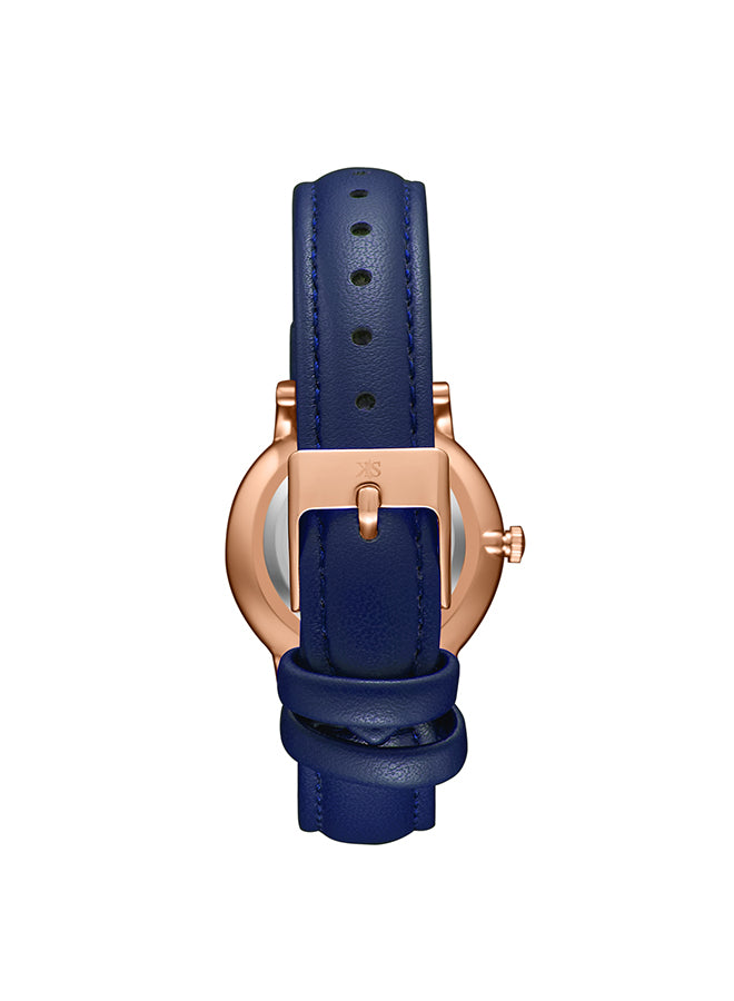 Kenneth Scott Women's Analog Blue Dial Watch - K23540-RLNN
