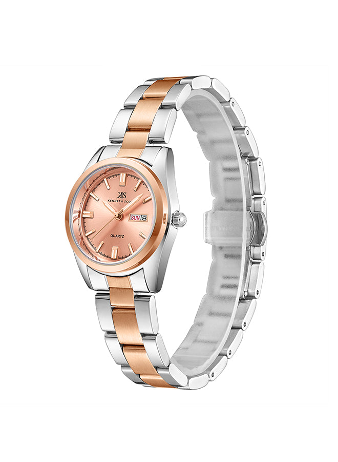 Kenneth Scott Women's Analog Mother Of Pearl Dial Watch - K23543-RBKM