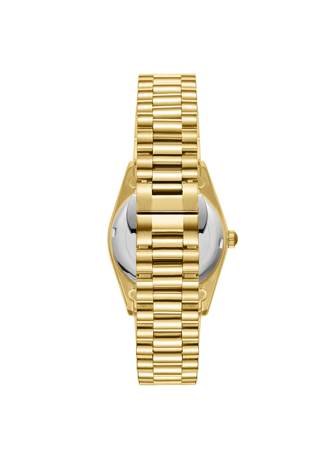 Kenneth Scott Women's Analog Champagne Dial Watch - K23545-GBGC