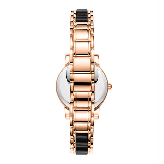 Kenneth Scott Women's Analog Black Dial Watch - K23547-KCBB
