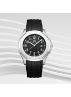 Kenneth Scott Men's Analog Black Dial Watch - K24014-SSBB
