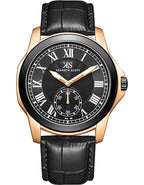 Kenneth Scott Men's Analog Black Dial Watch - K24018-KLBB