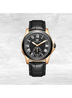 Kenneth Scott Men's Analog Black Dial Watch - K24018-KLBB