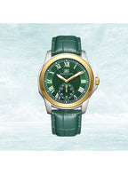 Kenneth Scott Men's Analog Green Dial Watch - K24018-TLHH