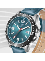 Kenneth Scott Men's Analog Green Dial Watch - K24022-QLGG