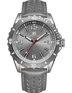 Kenneth Scott Men's Analog Grey Dial Watch - K24022-XLXX