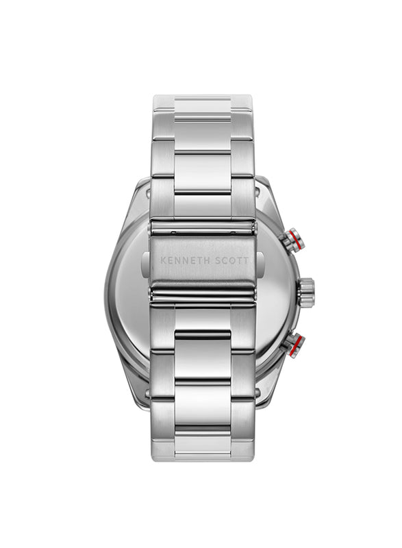 Kenneth Scott Men's Multi Function Green Dial Watch - K24117-SBSH