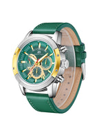 Kenneth Scott Men's Analog Green Dial Watch - K24121-SLHHG