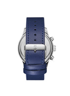 Kenneth Scott Men's Analog Blue Dial Watch - K24121-SLNN