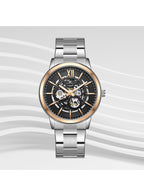 Kenneth Scott Men's Automatic  Blue Dial Watch - K24324-KBSN