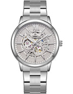 Kenneth Scott Men's Automatic  Grey Dial Watch - K24324-SBSX