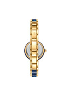 Kenneth Scott Women's Analog Blue Dial Watch - K24501-GCNN