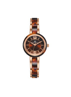 Kenneth Scott Women's Analog Brown Dial Watch - K24501-RCDD