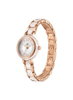 Kenneth Scott Women's Analog White Dial Watch - K24501-RCWW