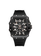 Kenneth Scott Men's Analog Black Dial Watch - K25009-BSBB