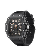 Kenneth Scott Men's Analog Black Dial Watch - K25009-BSBB