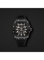 Kenneth Scott Men's Analog Black Dial Watch - K25009-BSBB