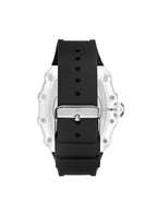 Kenneth Scott Men's Analog Black Dial Watch - K25009-SSBX