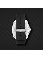Kenneth Scott Men's Analog Black Dial Watch - K25009-SSBX