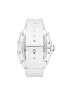 Kenneth Scott Men's Analog White Dial Watch - K25009-SSWW