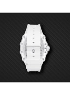 Kenneth Scott Men's Analog White Dial Watch - K25009-SSWW