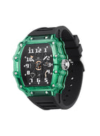 Kenneth Scott Men's Analog Black Dial Watch - K25009-ZSBB