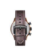 ساعة كينيث سكوت الرجالية كرونوغراف بمينا أسود - K25108-DLDB