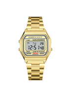 Kenneth Scott Men's Digital Champagne Dial Watch - K25206-GBGC