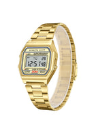 Kenneth Scott Men's Digital Champagne Dial Watch - K25206-GBGC